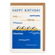 Carte postale + enveloppe Rowers Birthday
