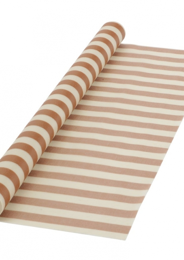 Cotton wrap roll with beeswax - Cold marine stripe