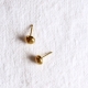 "Blod Stud" earrings - Gold