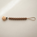 Pacifier clip Paulo - Brownie