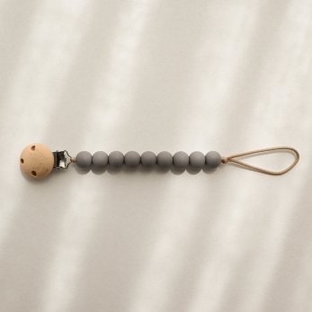 Pacifier clip Paulo - Sand