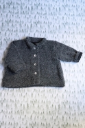Baby jacket, curly wool