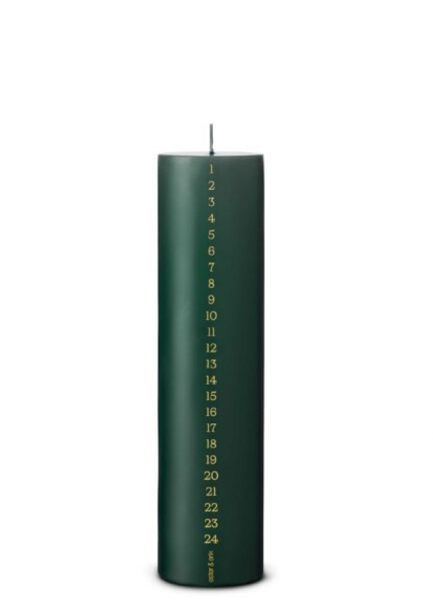 Pillar Advent candle, noble pine