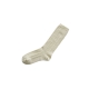 Alpaca wool socks, white