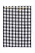Hightide 2023 Gingham Monthly Diary B6