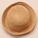 The adult summer hat, sunburned