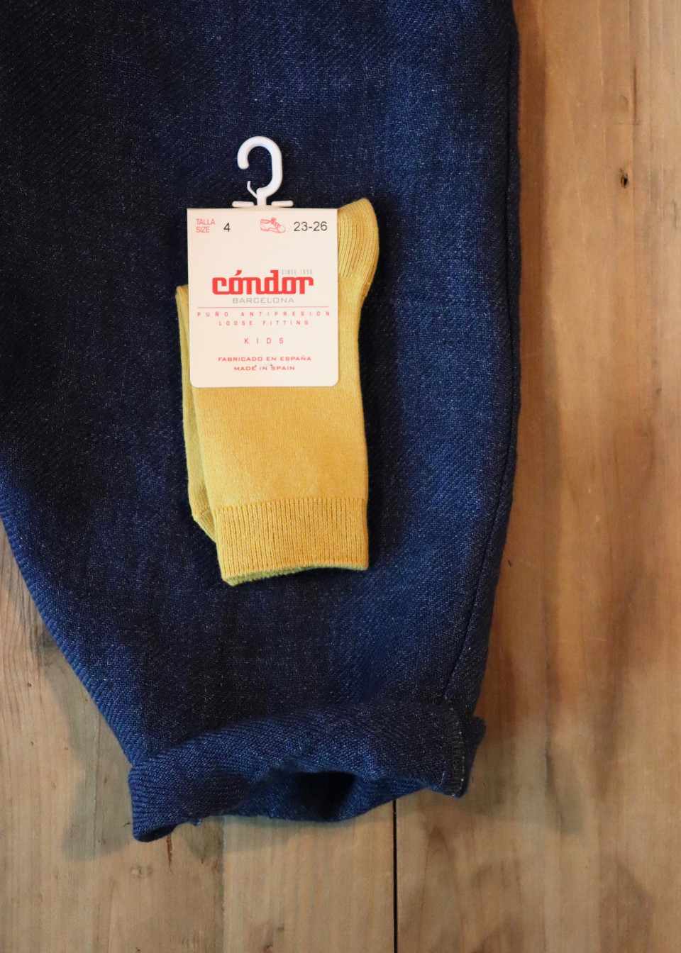 Chaussettes basses en coton moutarde - CONDOR Chaussettes basses en coton moutarde - CONDOR