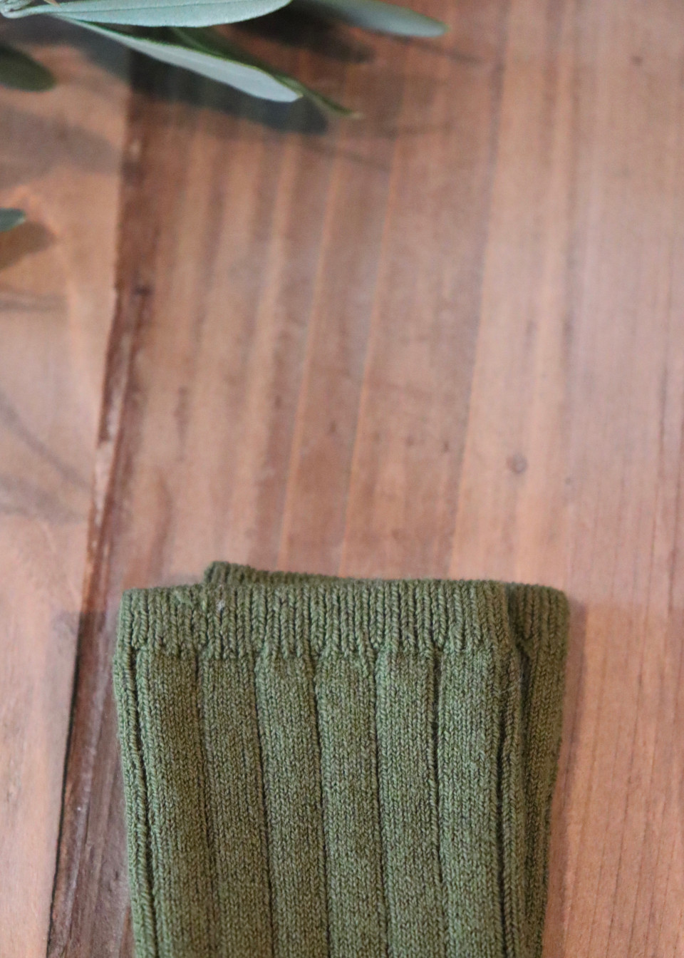 Chaussettes hautes en coton algue - CONDOR