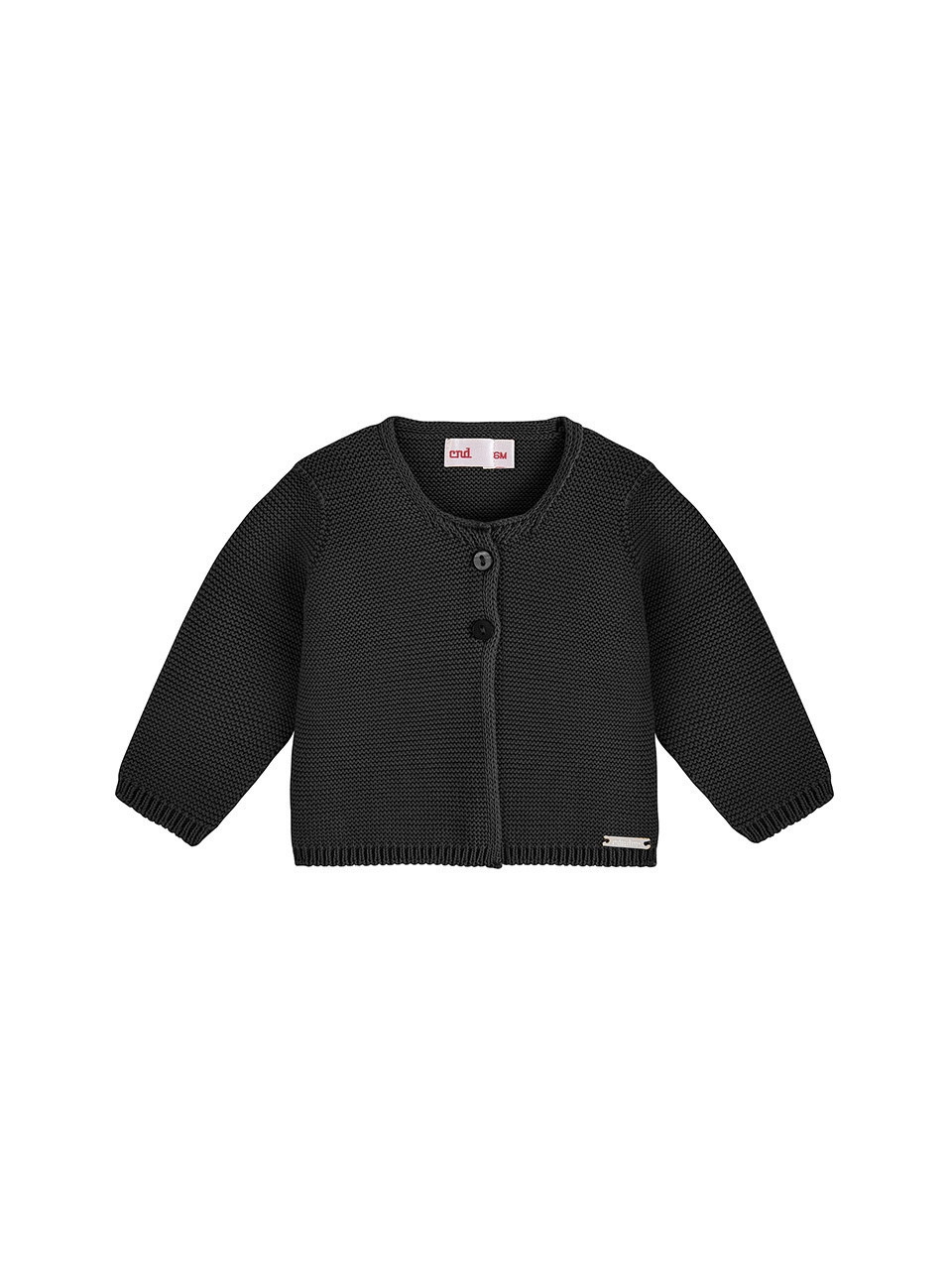 Gilet en maille, coloris noir