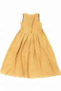 Dress 15, mustard linen