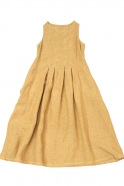 Dress 15, mustard linen
