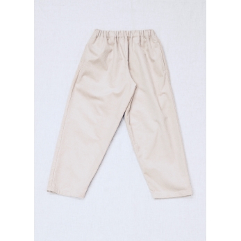 Classic trousers, off white corduroy