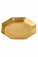 Brass octagon tray