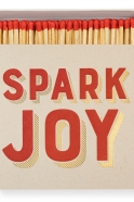 Boite d'allumettes "Spark joy"
