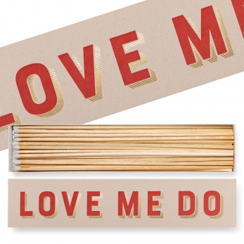 Long matchbox "Love me do"