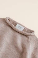 Merino Wool Sweater - Sand