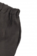Uniform trousers, black linen