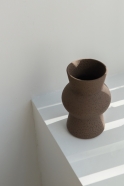 Brown “Melas” vase