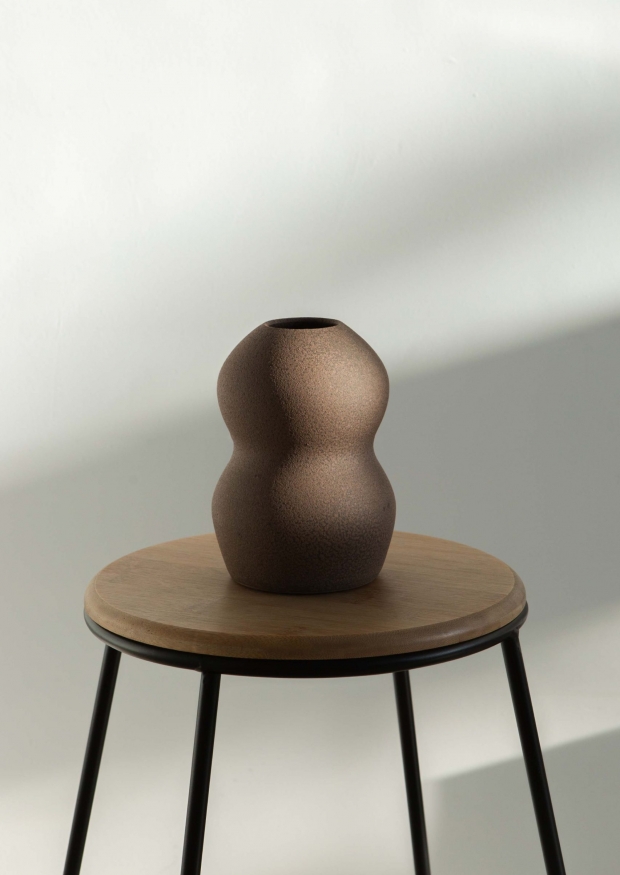 Vase "Palus" brown