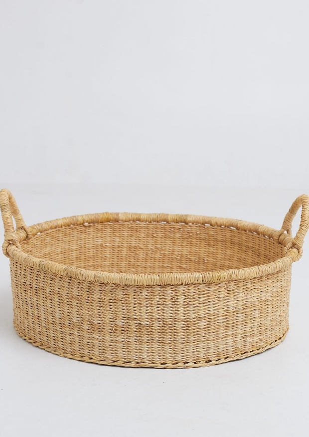 Woven bread basket