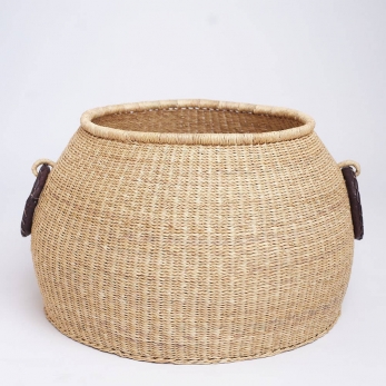 Round basket - Natural