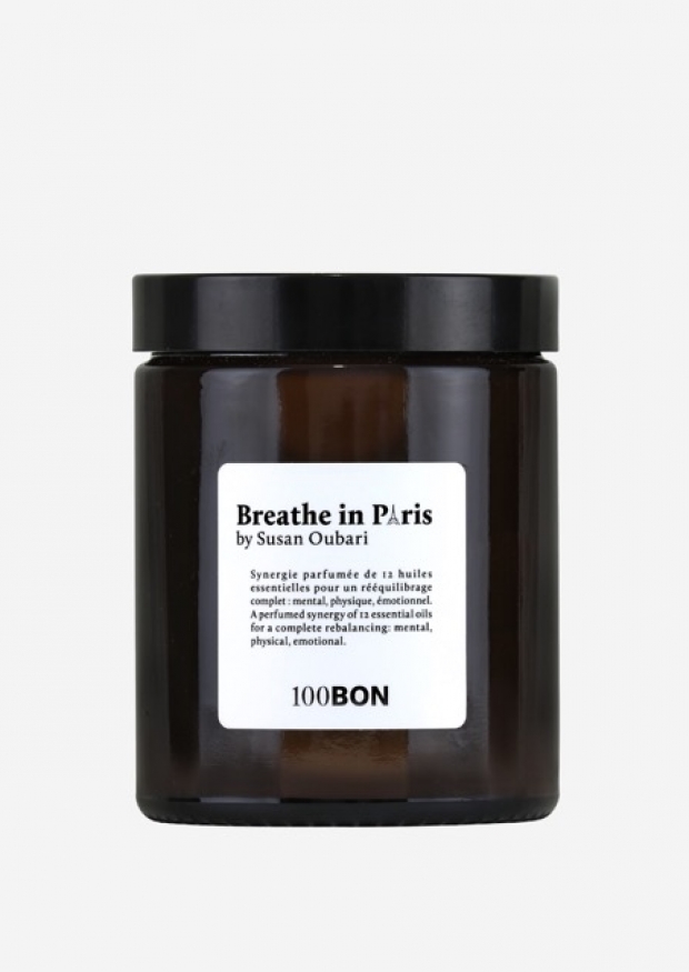 Aromachological scented candle - Breathe in Paris