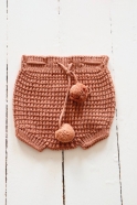 Evan knit bloomer, clay