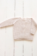 Miley knit sweater, cream