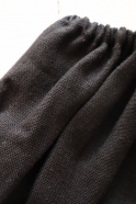 Bloomer, black heavy linen