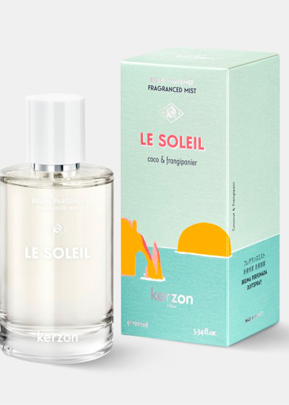 Brume parfumée "Le soleil" - KERZON Brume parfumée "Le soleil" - KERZON