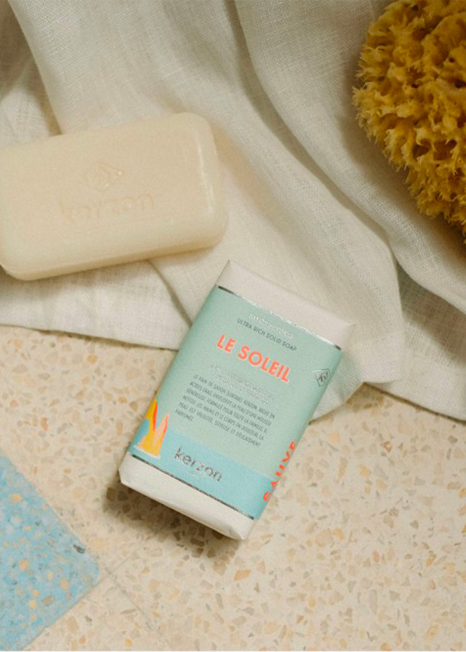 Ultra rich solid soap "Le soleil" - KERZON Ultra rich solid soap "Le soleil" - KERZON