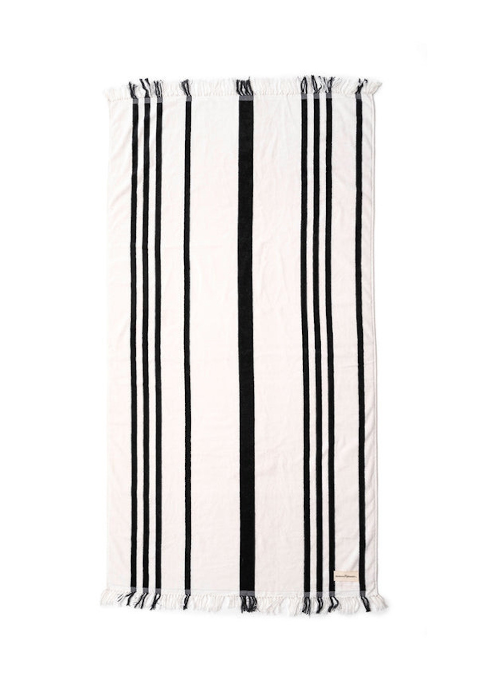 Striped beach towel - BUSINESS & PLEASURE