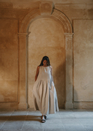 Robe 15, lin beige