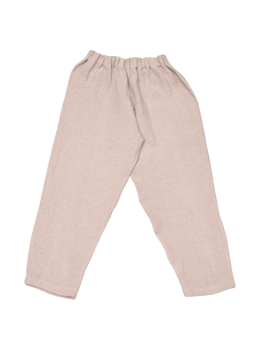 Pantalon à poches, lin beige Pantalon à poches, lin beige