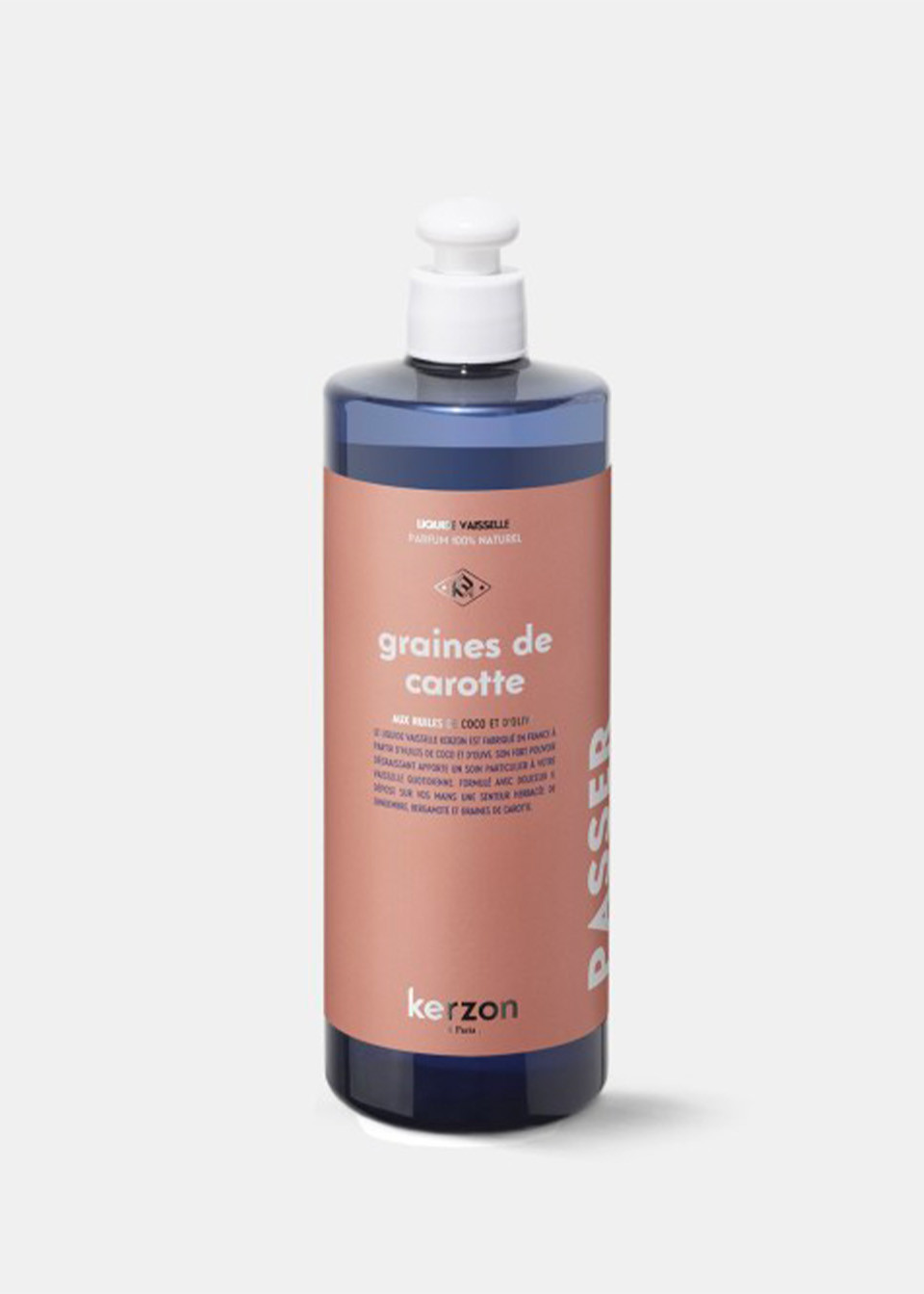 Dishwashing soap "Graines de carotte" - KERZON Dishwashing soap "Graines de carotte" - KERZON