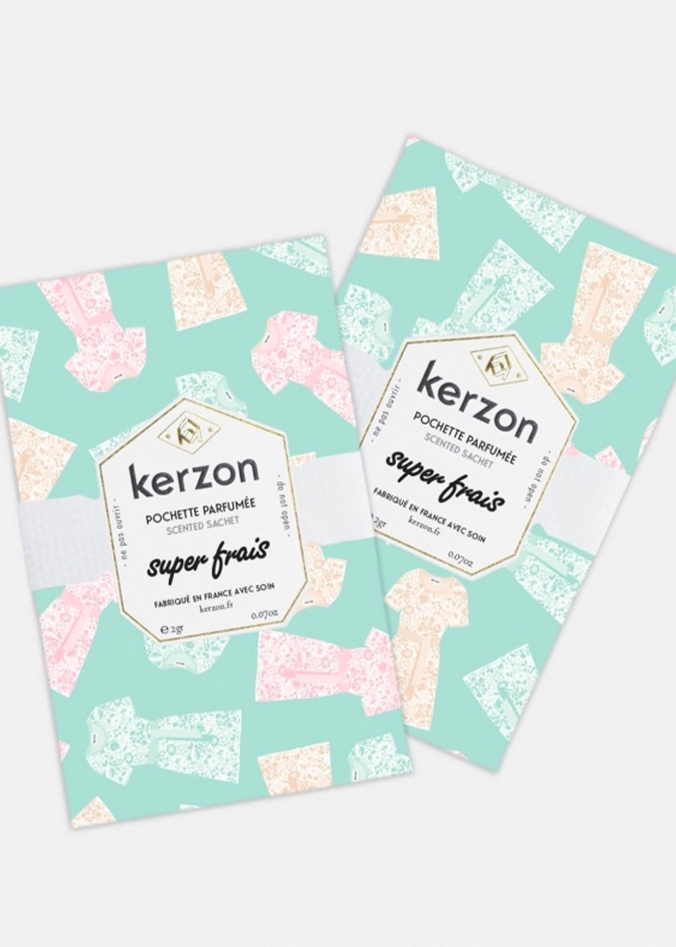 Pochettes parfumées Super frais - KERZON