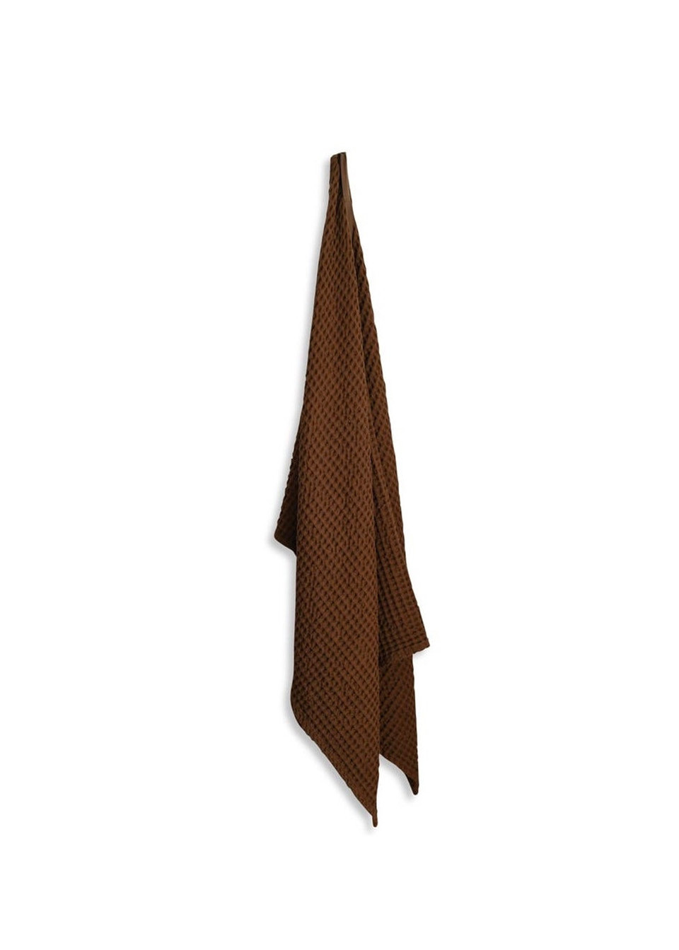 serviette en nid d'abeille Teck - THE ORGANIC COMPANY