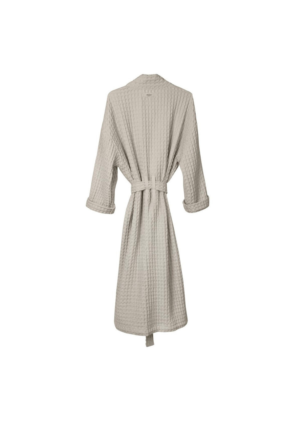 Peignoir en nid d'abeille beige - THE ORGANIC COMPANY