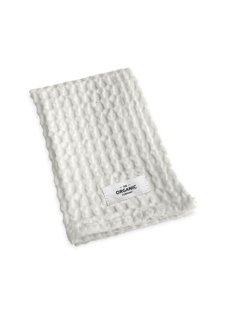 Big waffle kitchen & wash cloth in white cotton - THE ORGANIC COMPANY Big waffle kitchen & wash cloth in white cotton - THE ORGANIC COMPANY