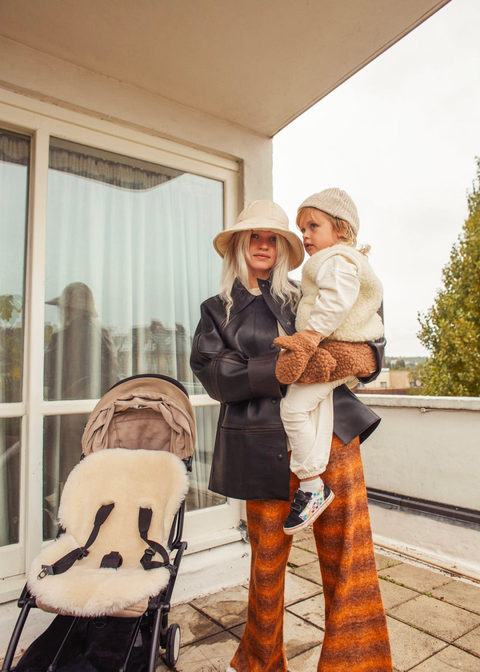 Merinos snuggle vest - Milk