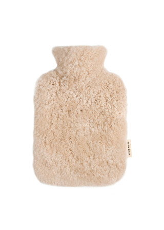Bouillotte en peau de mouton