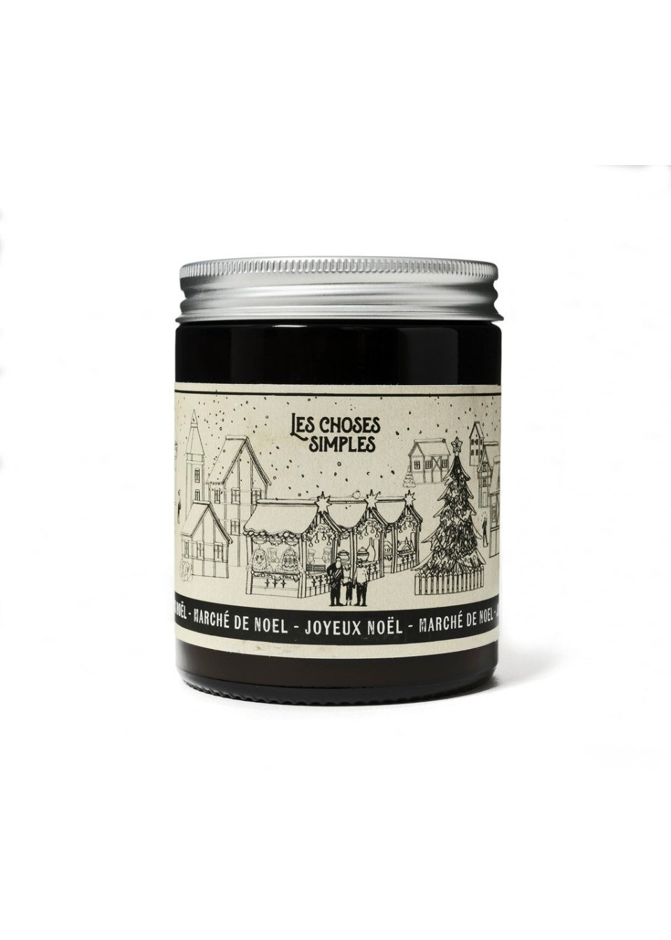 Bougie parfumée "Marché de Noel" - LES CHOSES SIMPLES
