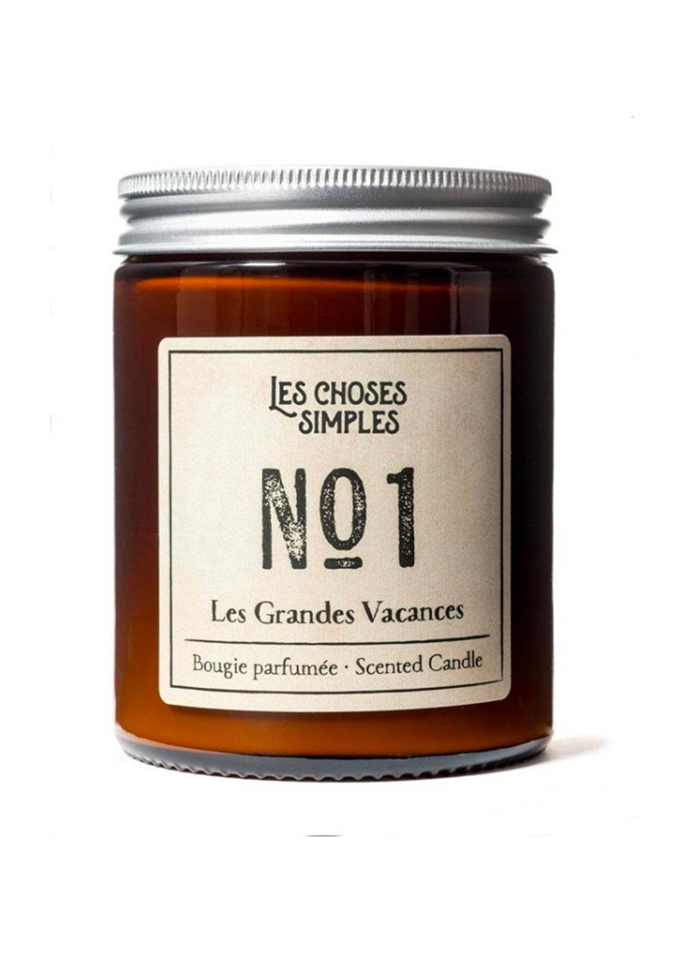 Scented candle "Les Grandes Vacances" - LES CHOSES SIMPLES Scented candle "Les Grandes Vacances" - LES CHOSES SIMPLES