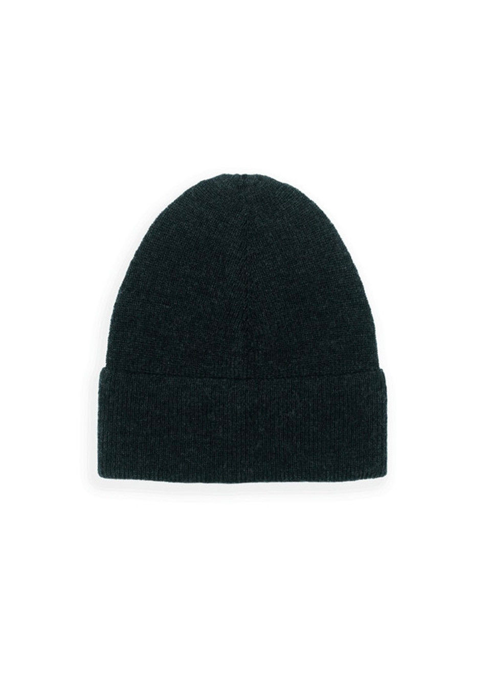 Bonnet fin en laine merinos gris sombre - MILLE FAMILY Bonnet fin en laine merinos gris sombre - MILLE FAMILY