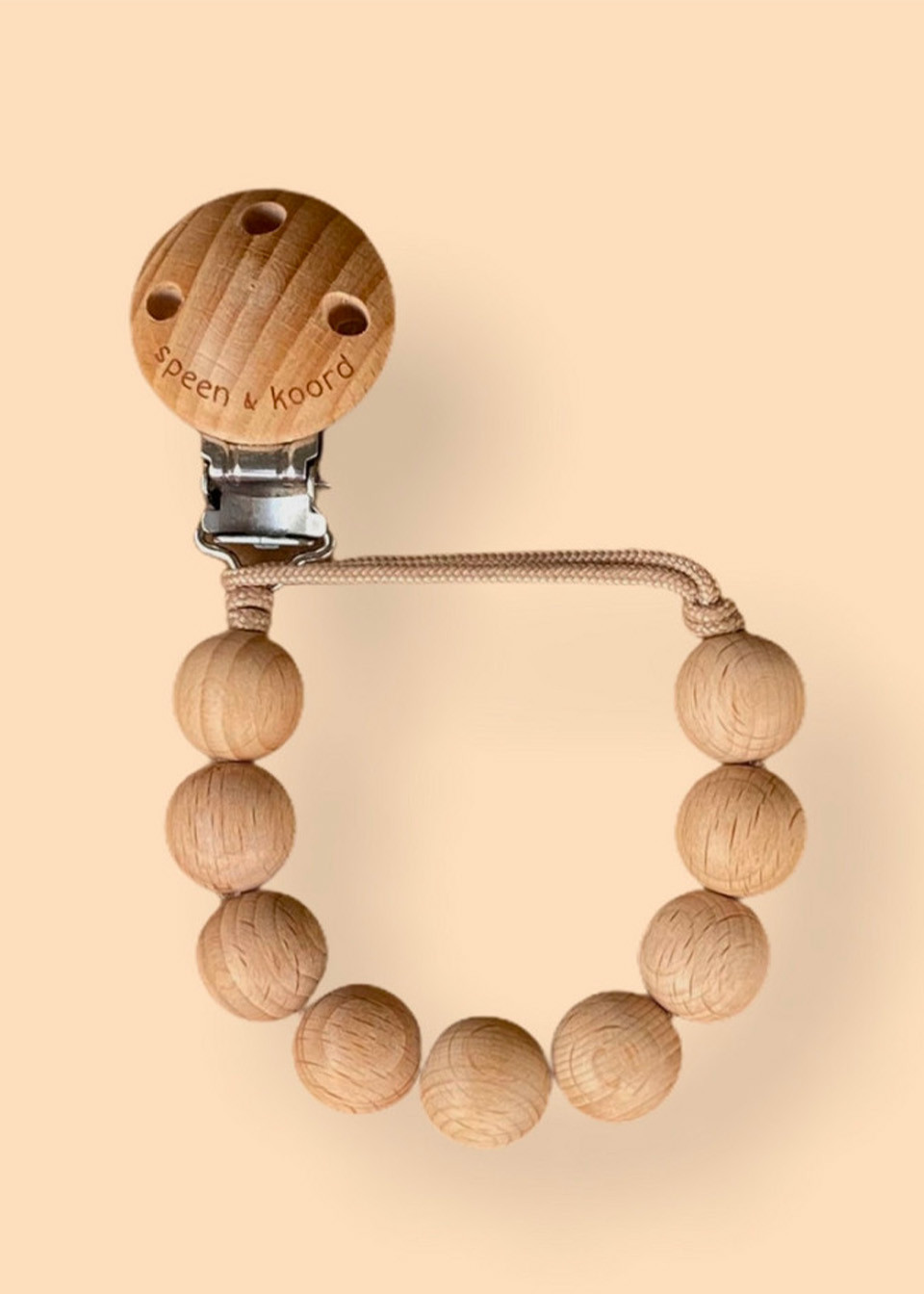Pacifier clip ANNA - All wood