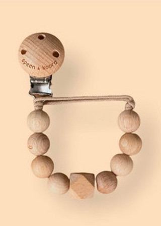 Pacifier clip GEORGE- All wood