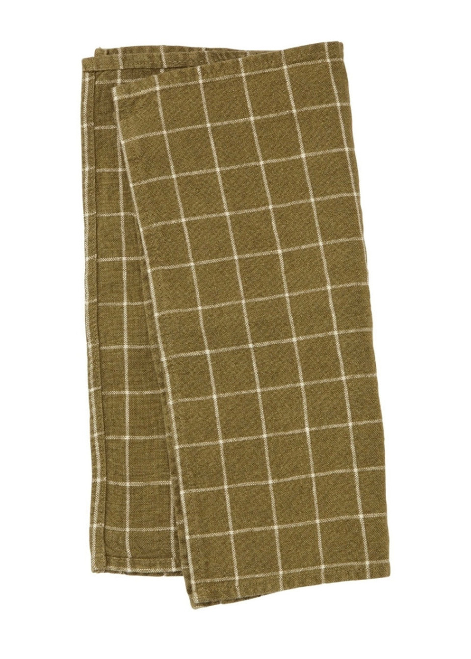 2 linen towels - Olive