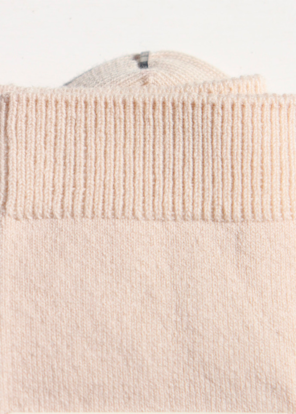 Short plain socks in beige cotton - CONDOR Short plain socks in beige cotton - CONDOR