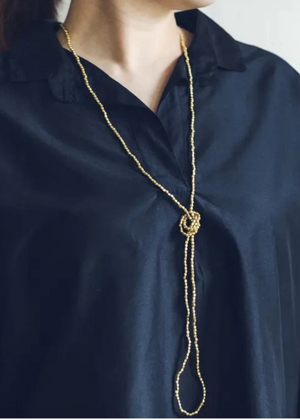 Brass necklace - FOG LINEN WORK