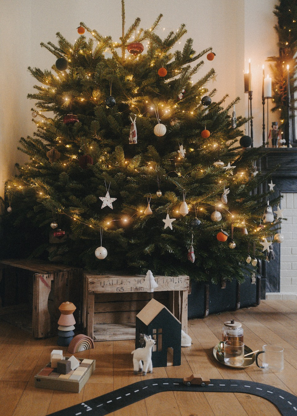 Maison de poupée en bois Vert forêt - BABAÏ